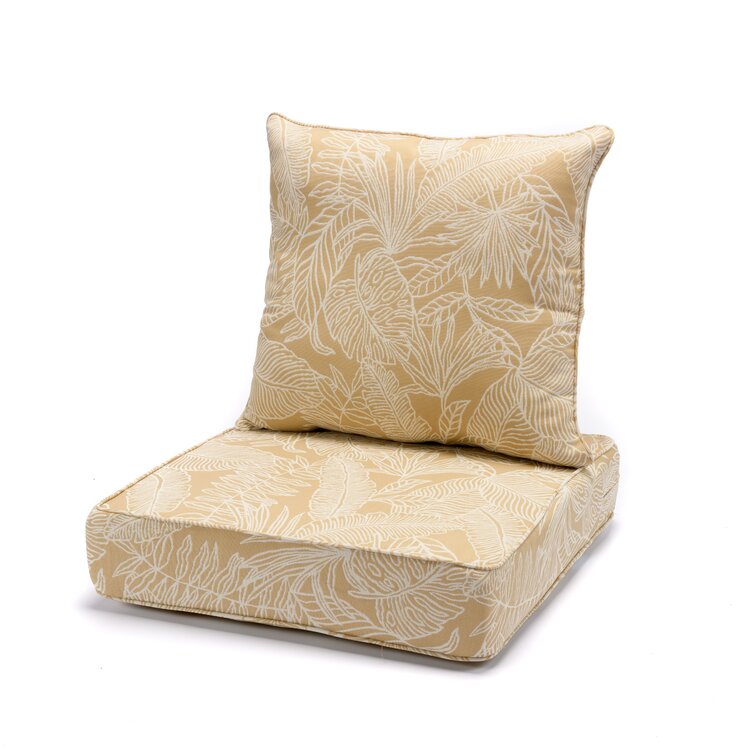 Palm Deep Seat Cushion Set